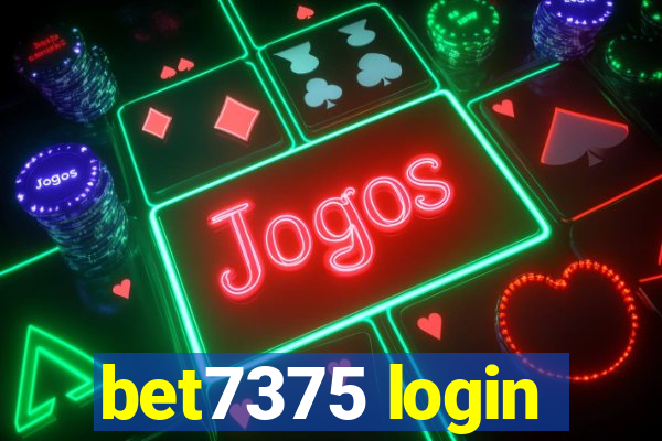 bet7375 login